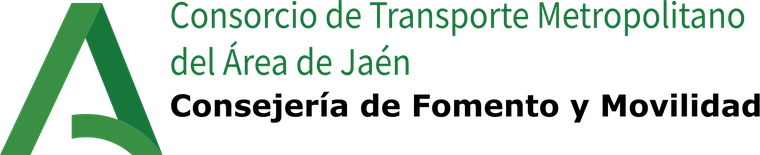 Consorcio de Transporte Metropolitano del Área de Jaén · Consejería de Fomento y Movilidad